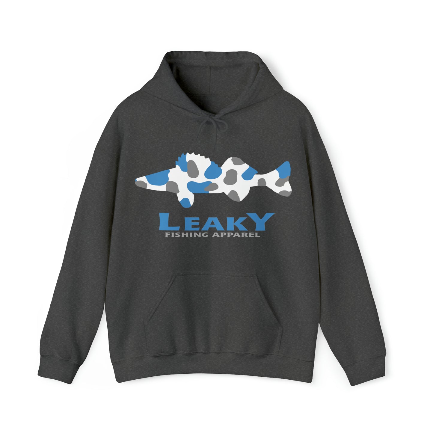 Walleye Leaky Fishing Apparel Hooded Sweatshirt – The Leaky Jon Boat Company